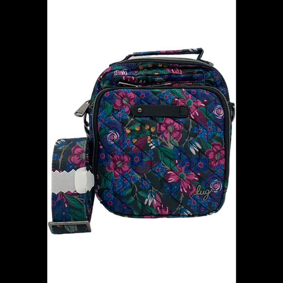 lug Bags Lug Rfid Crossbody With Charm Bar Skeeter Whimsy Black